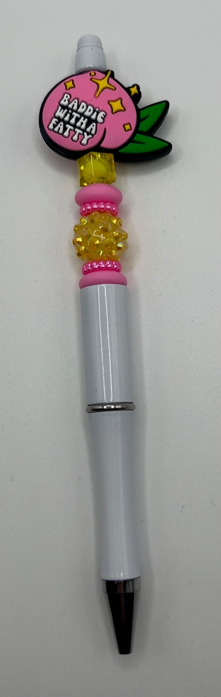 Baddie Beaded Pen